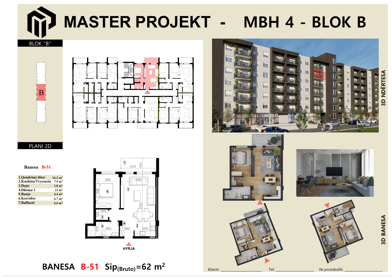 Apartment MBH4-rr.Nashecit