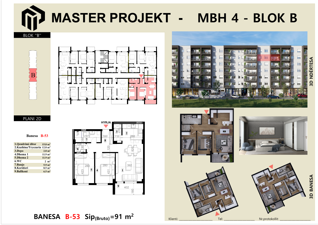 Apartment MBH4-rr.Nashecit