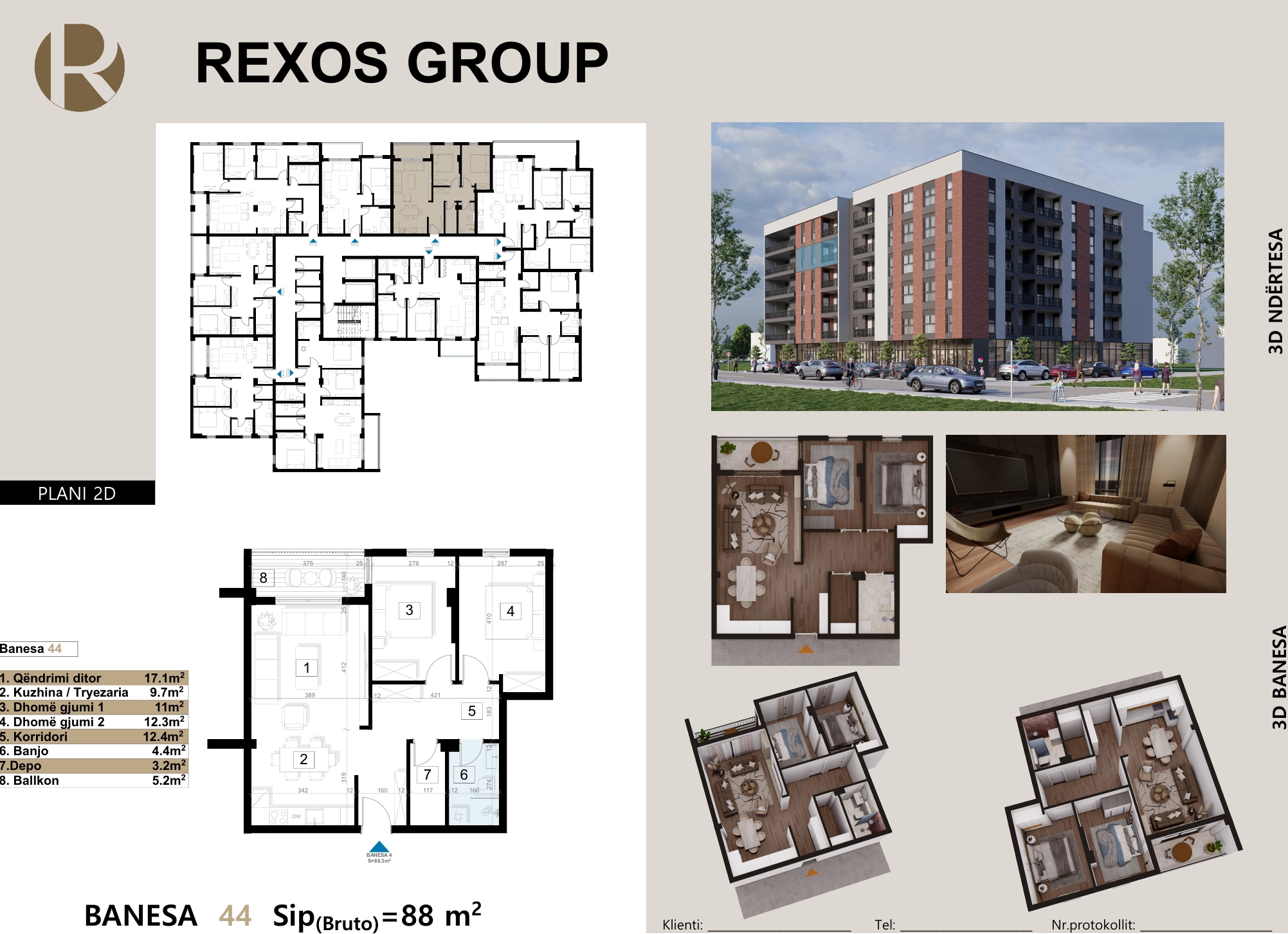 Apartment ne Rexos Group